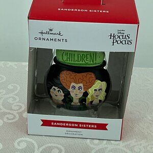 Hallmark Disney Hocus Pocus Sanderson Sisters Ornament Decoration "Children!" De